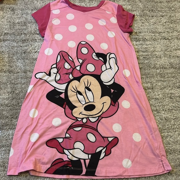 Disney Store Minnie Mouse PJ gown - Picture 1 of 3